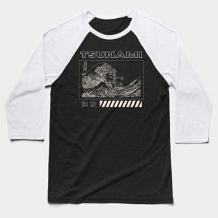 Japan tsunami Baseball T-Shirt